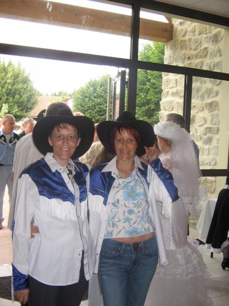 Ma m&egrave;re et ma tante Annette